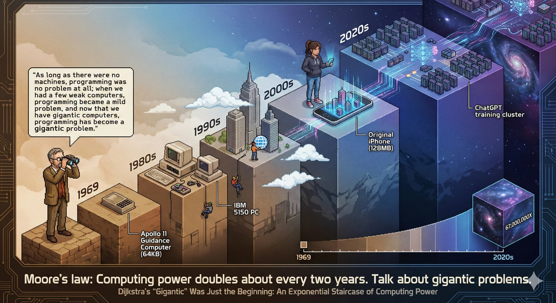 Moore's Law visualization